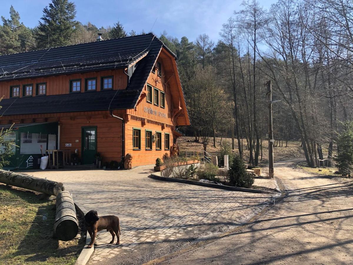 Kamenacka Myslivna Hotel Moravany  Eksteriør billede